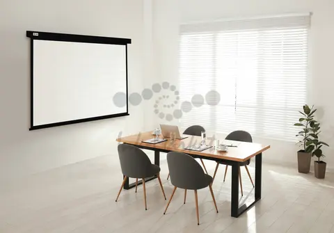 Экран Cactus 71" 127x127см Wallscreen CS-PSW-127X127-BK 1:1 настенно-потолочный рулонный черный
