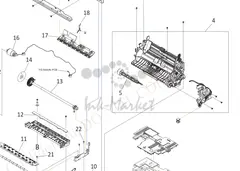 Canon - QC7-0600 - Ink Absorber Pad for Platen Unit