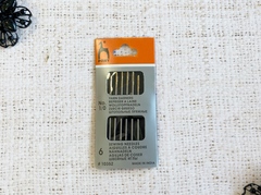 Иглы швейные "PONY" 10352 ремонтные универсальные №1/0, 6 игл