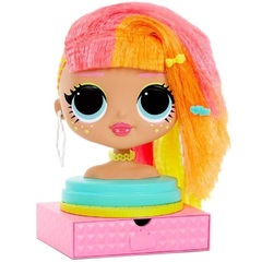 Манекен для создания Причесок Неонлишес ЛОЛ ОМГ