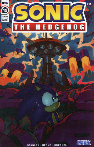 Sonic The Hedgehog Vol 3 #49 (Cover B)