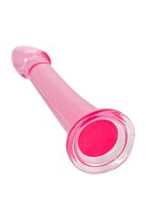 Розовый нереалистичный фаллоимитатор Jelly Dildo XL - 22 см. - 