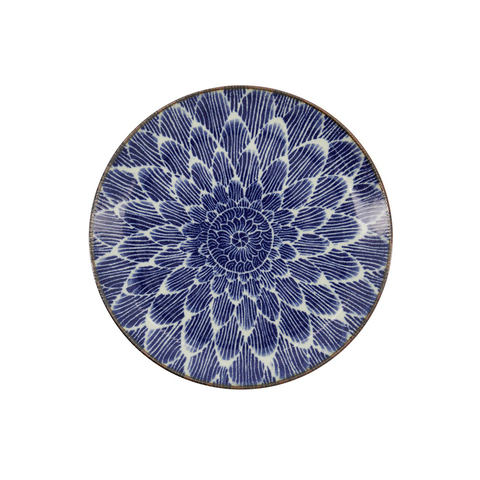 Тарелка 25см Tokyo Design синяя