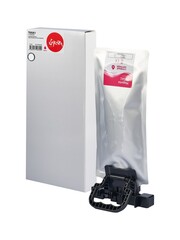 Контейнер с чернилами Sakura C13T05A300 (T05A1 M) для Epson WorkForce Pro WF-C878, C879, пурпурный, пигментный тип, 215 мл., 20000 к.