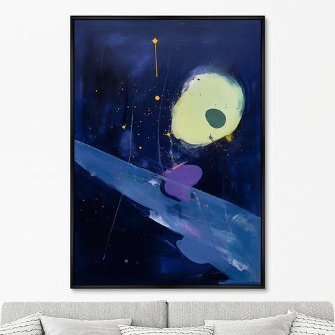 ArtNoMore - Репродукция картины на холсте Galactic space, No 2, 2024г.