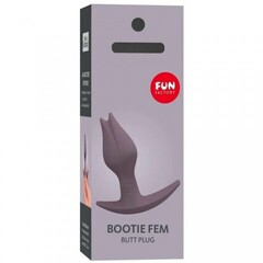 Анальный стимулятор Bootie Fem от Fun Factory (темно-серый)