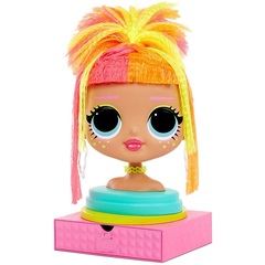 Манекен для создания Причесок Неонлишес ЛОЛ ОМГ