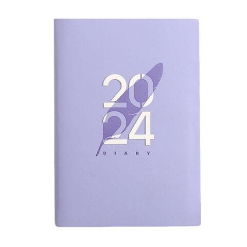 Gündəlik/Ajanda/Ежедневник/Diary soft purple 2024