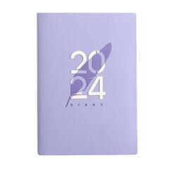 Gündəlik/Ajanda/Ежедневник/Diary soft purple 2024