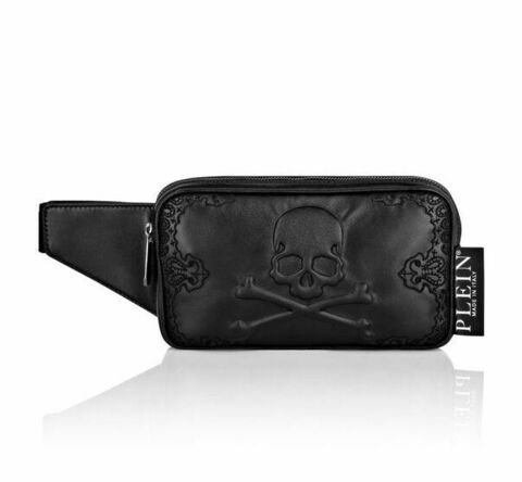 Сумка Philipp Plein EMBROIDERED LEATHER FENNY PACK PAISLEY