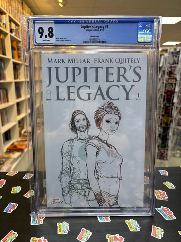 Jupiter`s Legacy #1 (Sketch Cover) CGC 9.8