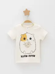 фуфайка для новорожденных  К 300582/сливки(хомячок)