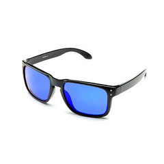 Очки солнцезащитные 2K S-14009-E (чёрный глянец / синий revo)