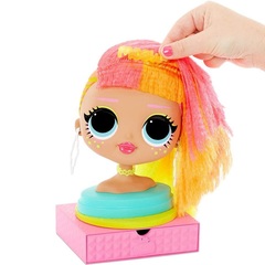 Манекен для создания Причесок Неонлишес ЛОЛ ОМГ