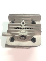 Цилиндро-поршневая группа в сборе для бензокосы объемом 26 см3 ( с креплением под катушку)