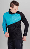 Детская утеплённая лыжная куртка Nordski Jr. Premium Blue-Black