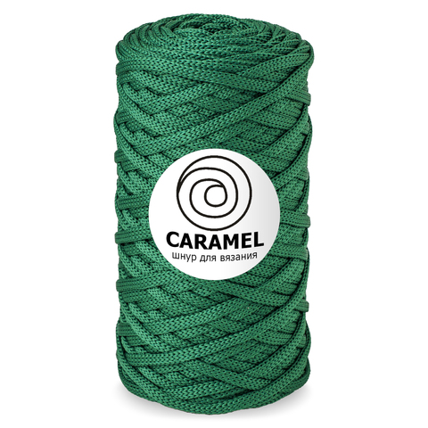 Шнур для вязания Caramel изумруд 1829
