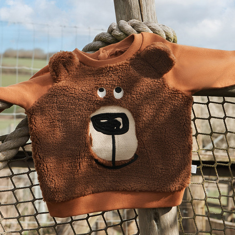 Свитшот Stella McCartney Kids Grizzly Bear Fleece