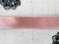 Лента атласная, ш. 2,5 см, тёмно-чайная роза