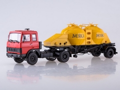 MAZ-5432 (red) and semitrailer K4-AMG 1:43 AutoHistory