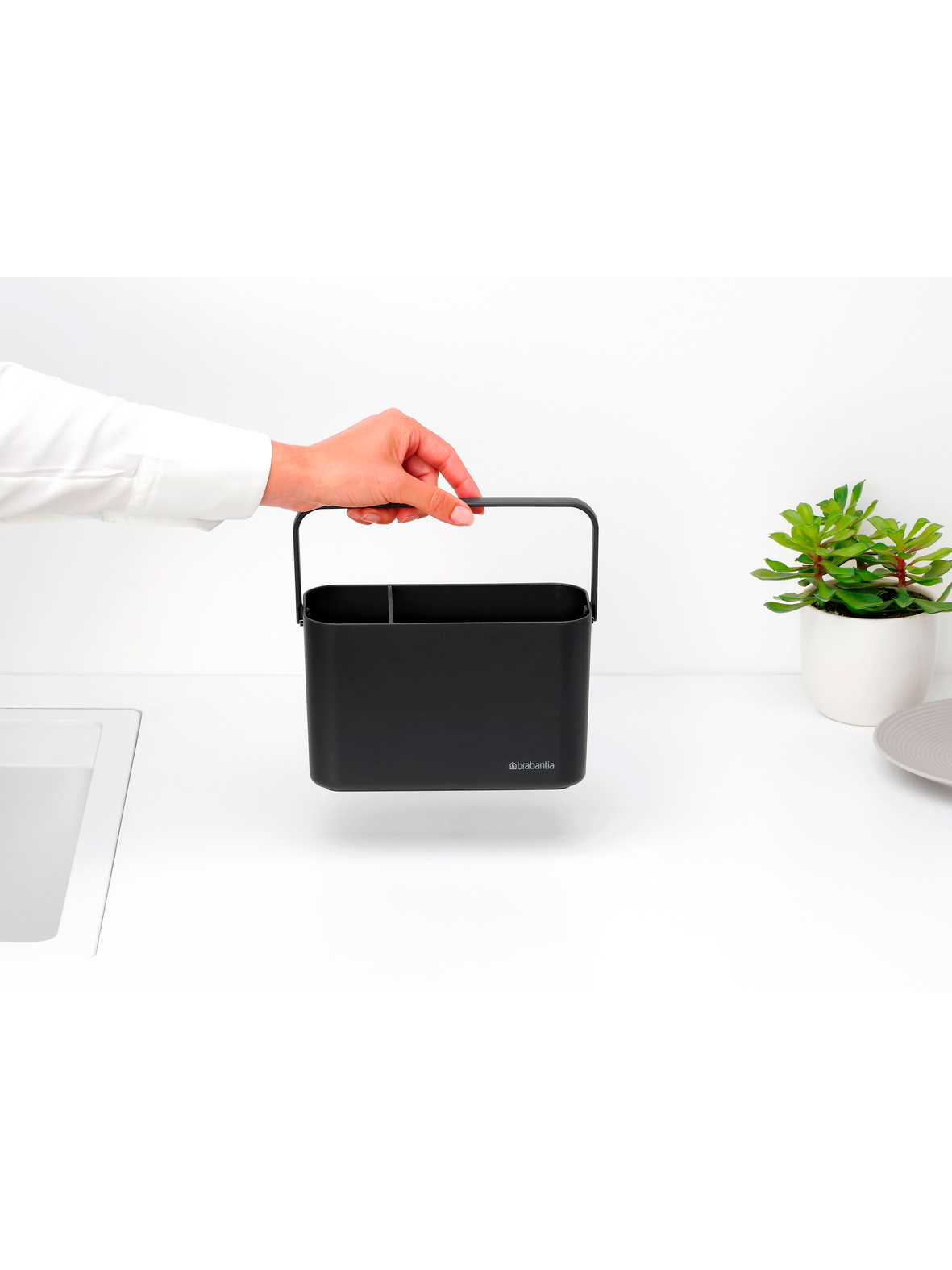 Органайзер для уборки SinkSide, Темно-серый, арт. 233302 - фото 2