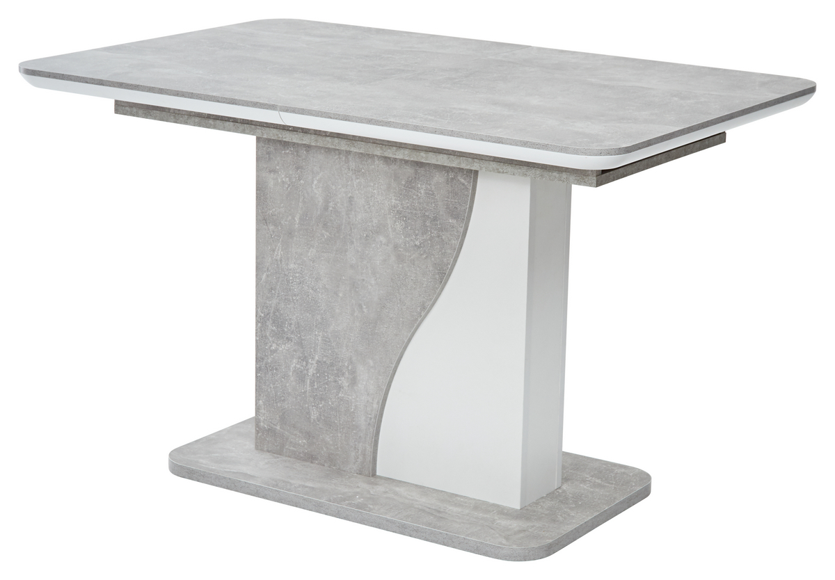 стол sirius бетон белый