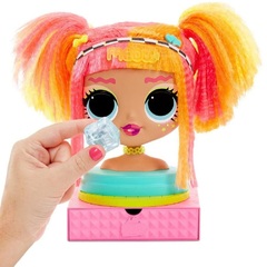 Манекен для создания Причесок Неонлишес ЛОЛ ОМГ