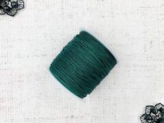 Шнур для шамбалы, d 1 мм, тёмно-зелёный