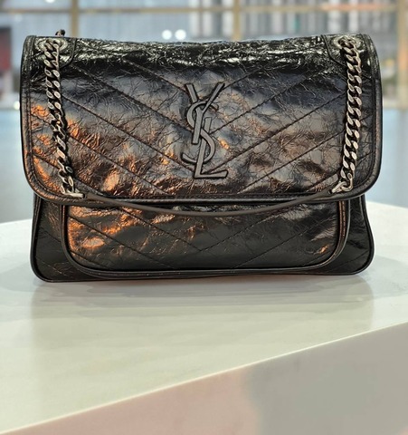 Женская сумка на плечо Saint Laurent Niki черный