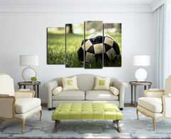 Модульная картина "Футбольный мячик"