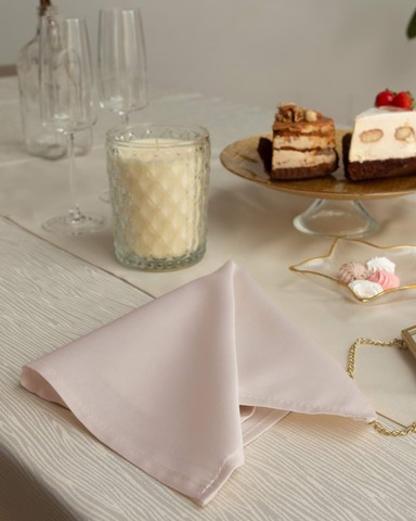 Набор салфеток 4шт 40х40 Sofi De MarkO Серенити пудра