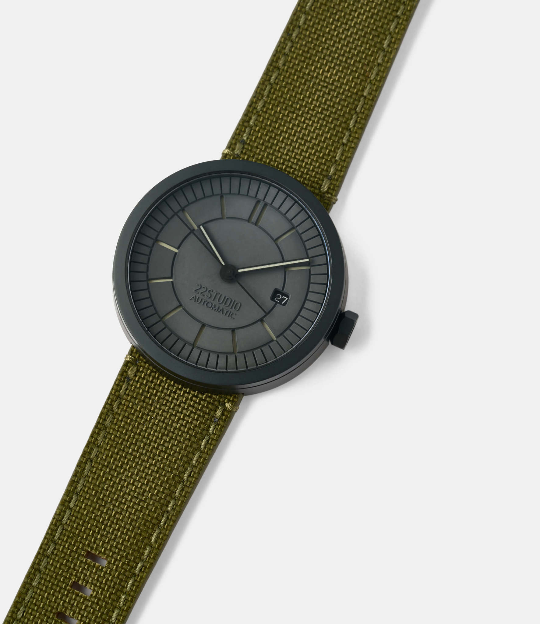 22 Studio Sector Watch Automatic Field Edition — часы из бетона