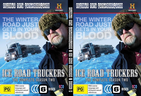 Ледовый путь дальнобойщиков / Ice Road Truckers / Сезон: 2 / Серии: 00-14 из 14 + БОНУС (Thom Beers, Adam Martin) [2008, документальный, BDRip] [720p] VO - ПЕРЕВОД Авто Плюс