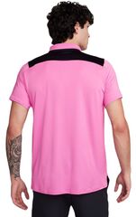 Теннисное поло Nike Court Dri-Fit Advantage Polo - playful pink/black/black