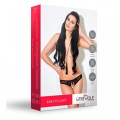 Трусики с доступом и кружевными вставками Easy to love (XS/S, 40-42)