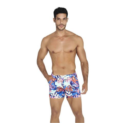 Мужские шорты с разноцветным рисунком Clever TEACHINGS SWIMSUIT TRUNK 043207