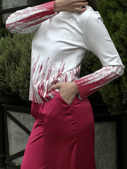 Лонгслив Антураж, цвет Экрю