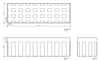 Decor Walther 0612450 Decor Walther DW 355 Бокс универсальный 30.5x9.5x9.5см, цвет: белый матовый