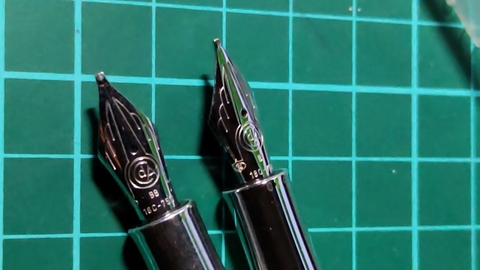 Перьевой блок Caran d’Ache, Leman Collection, перо B, 18 Kt. GT (100005.232)