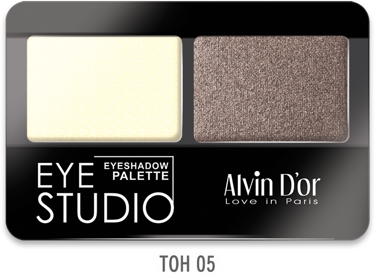 Alvin D`or AES-14 Тени для век  двойные EYE STUDIO  тон 05  5г