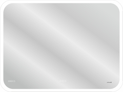 ЗЕРКАЛО LED 070 PRO 80*60, С ПОДСВЕТКОЙ, СЕНСОР, АНТИЗАПОТЕВАНИЕ, ЧАСЫ, Ф-ЦИЯ ЗВОНКА, BLUETOOTH