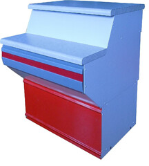 Прилавок для витрины Иней 4МП