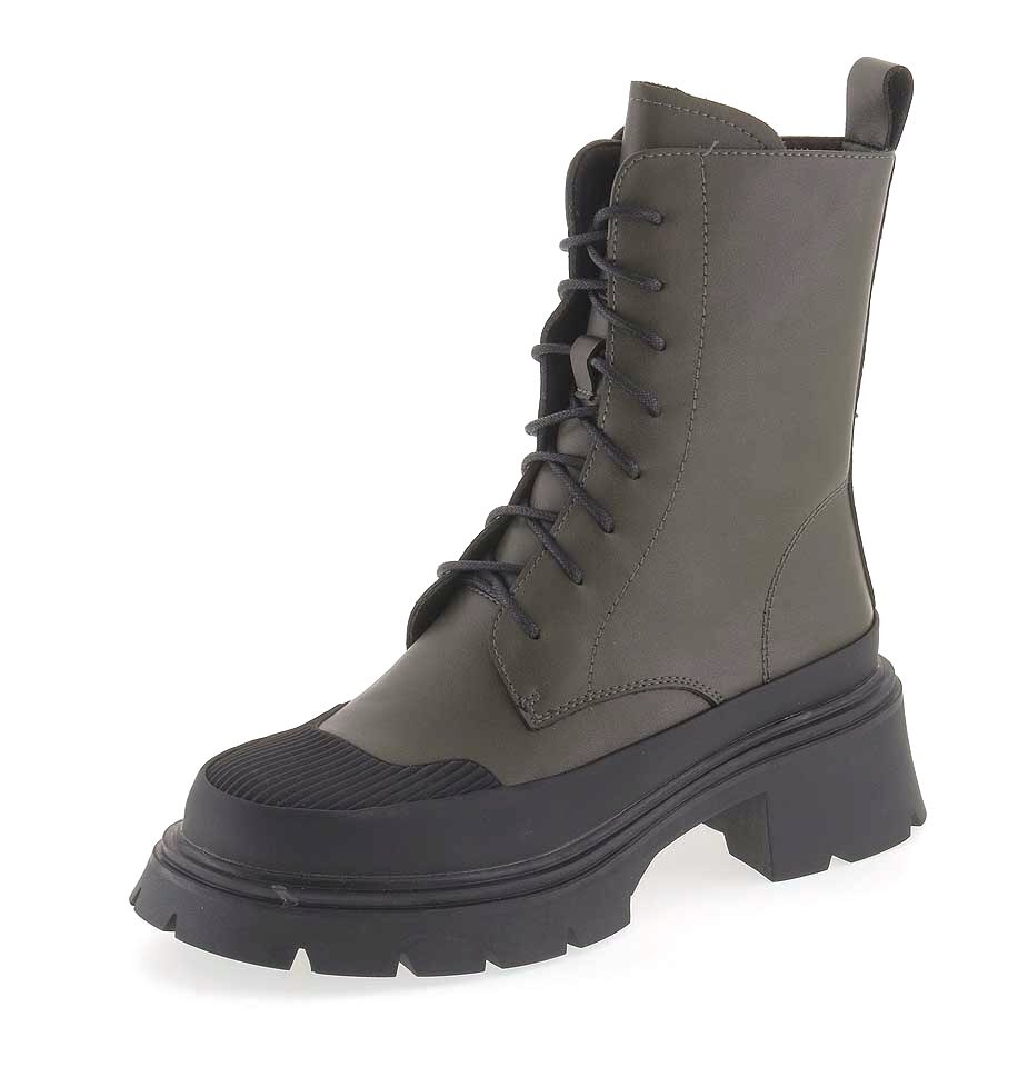 Ботинки женские TOFA 302054-4 зеленые