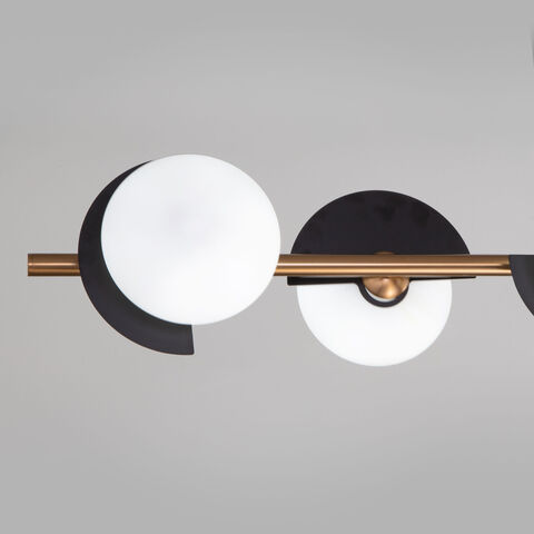 Подвесной светильник Eurosvet Moity 70149/6 черный/латунь