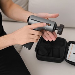 Массажный пистолет беспроводной Revolver Plus