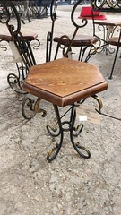 Табурет кованый 6 углов СТК008