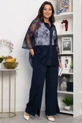 Костюм Кружевная история (синий) К13799-13М LT Collection