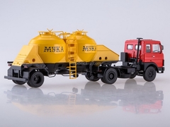 MAZ-5432 (red) and semitrailer K4-AMG 1:43 AutoHistory