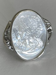 Камея   (кольцо из серебра)