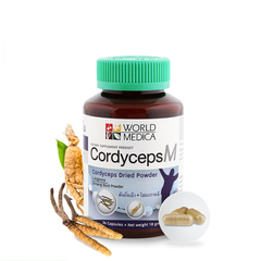 Капсулы - витаминный комплекс с кордицепсом для мужчин Cordyceps M World Medica Khaolaor